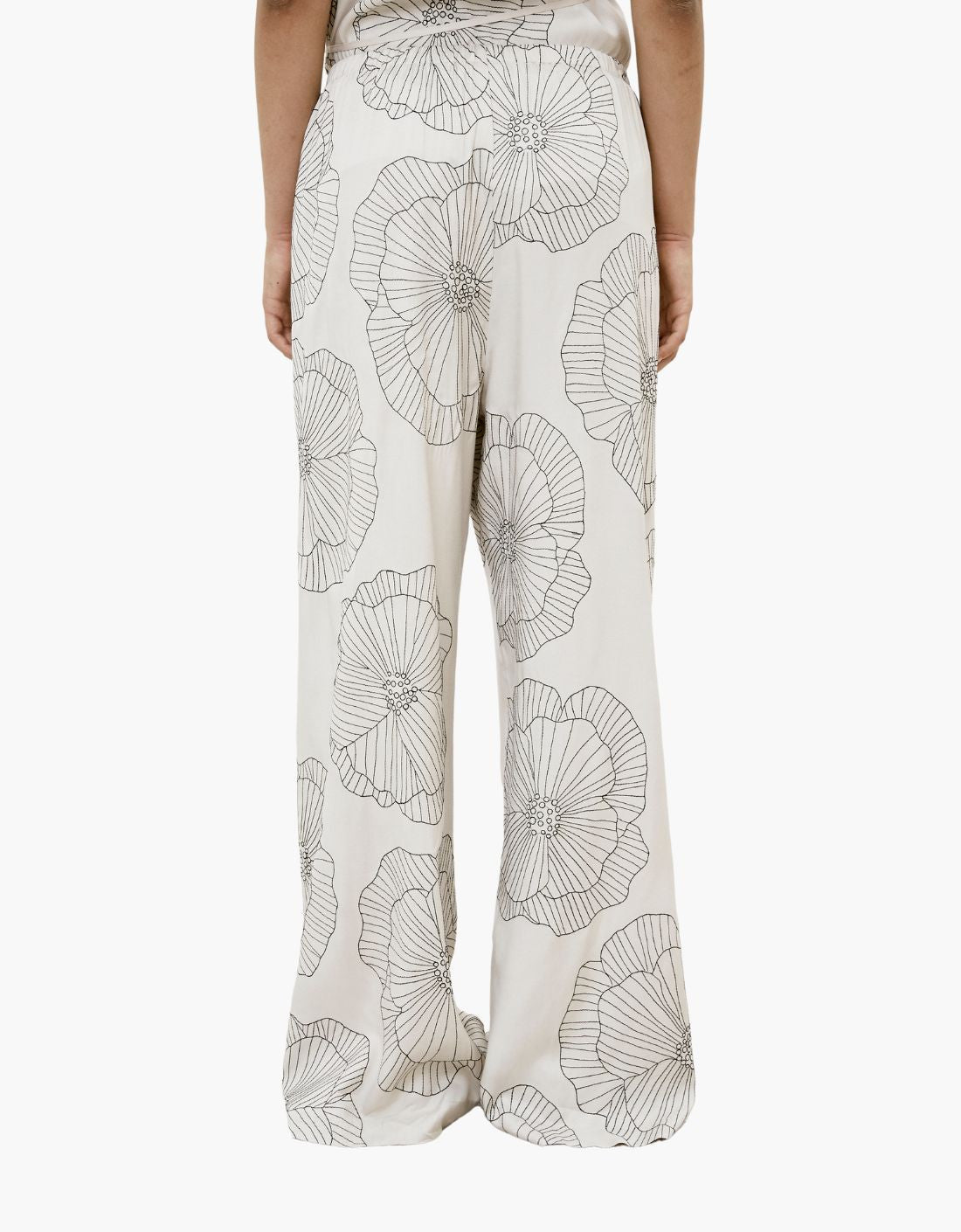 Pantalon Fluido "Fiore"
