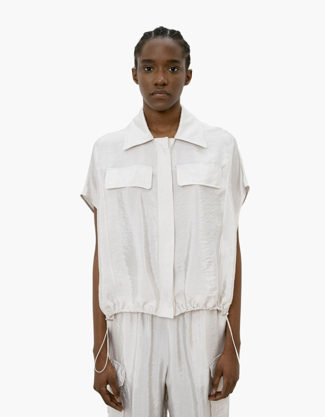 Camisa con tensores "Giulia"