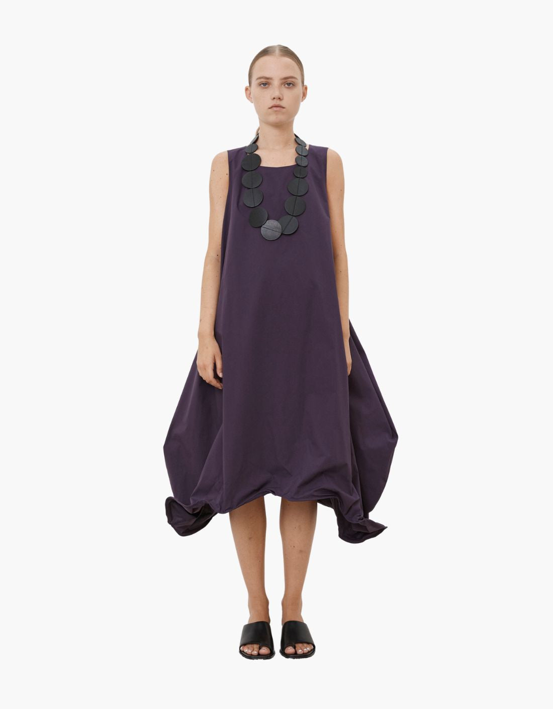 "Tulipano" rigid hem dress