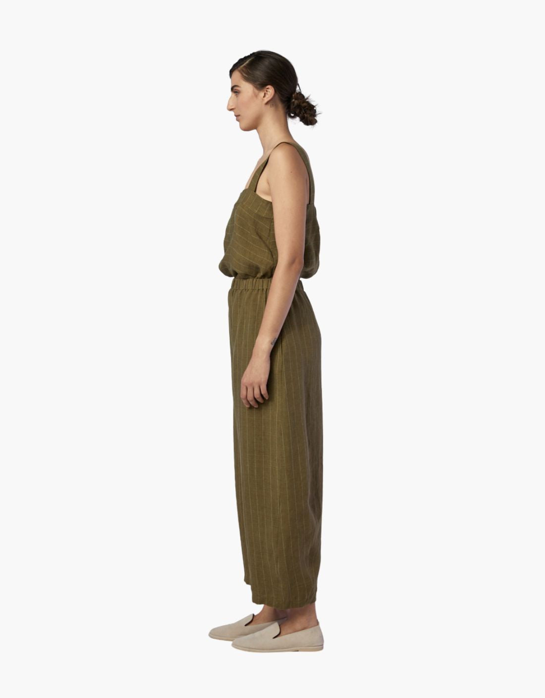 Pantalon "Margeritha" - Cintura elástica – vista 2