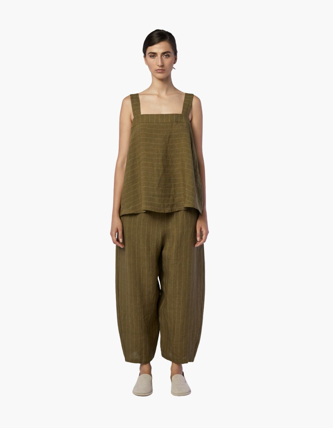 "Margeritha" pants - Elastic waist
