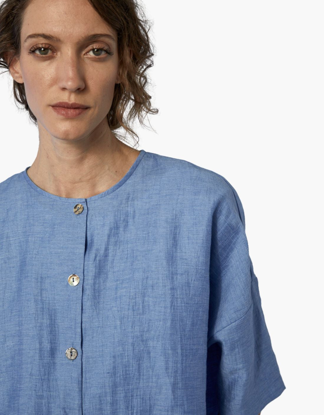 Camisa 5 botones "Mughetto"