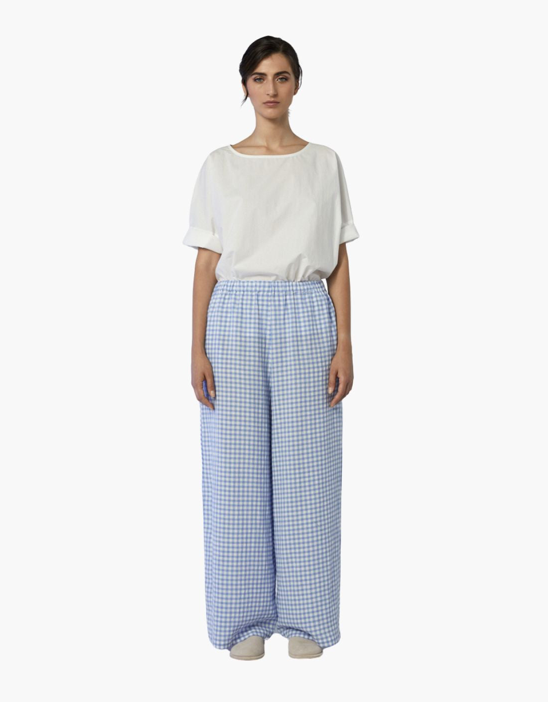 Pantalón Cropped Vichy "Lantana"