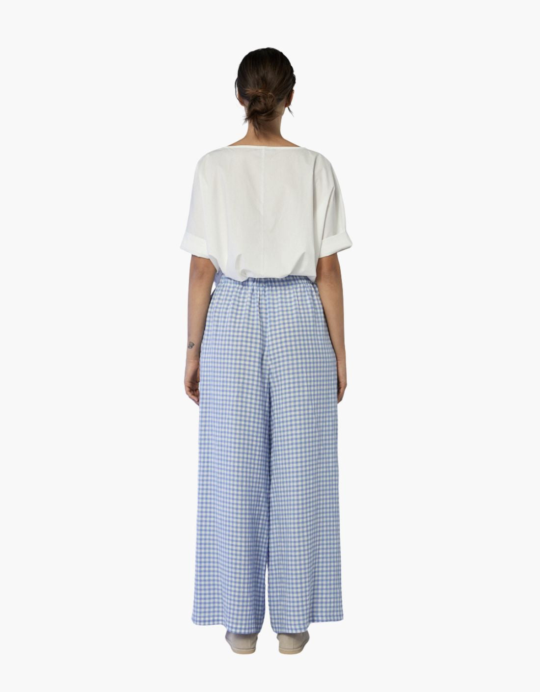 Pantalón Cropped Vichy "Lantana"