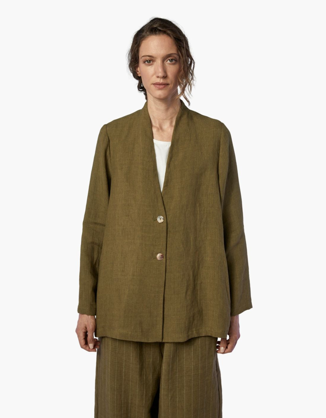 Americana sin solapa "Margeritha"