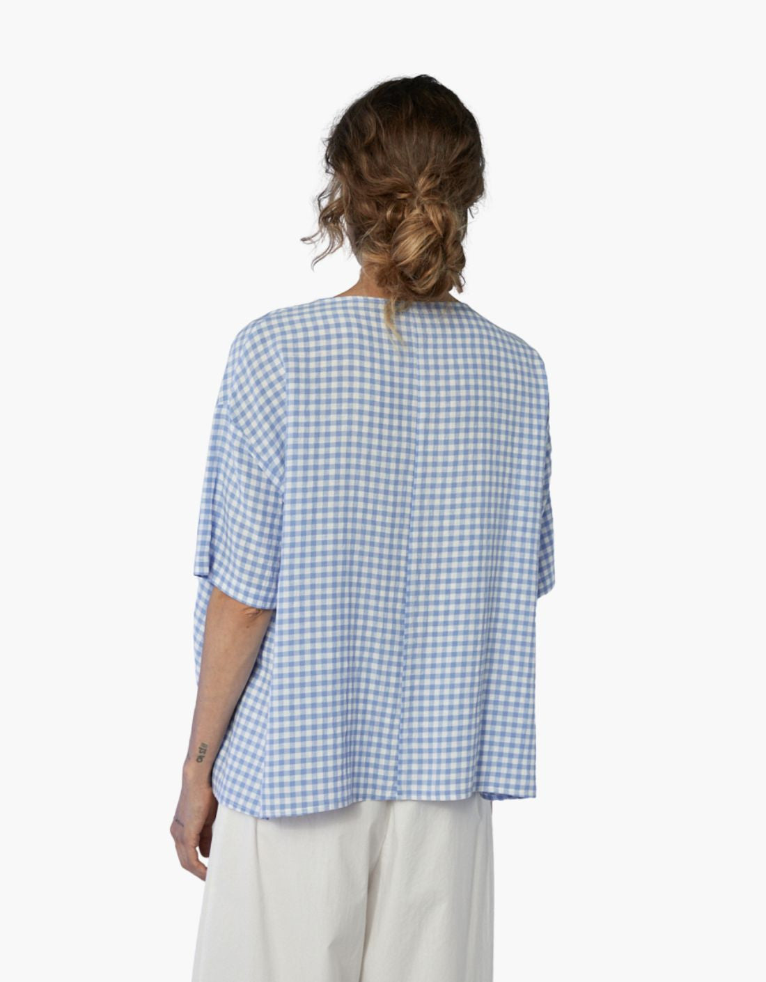 Blouse Vichy oversize