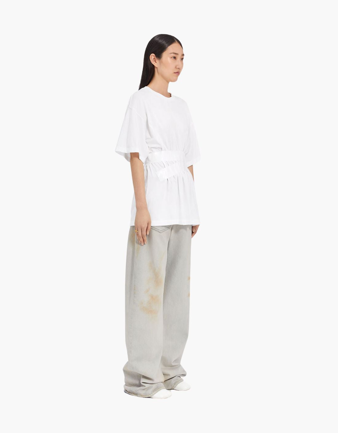 Camiseta con cinta MM6 – vista 3