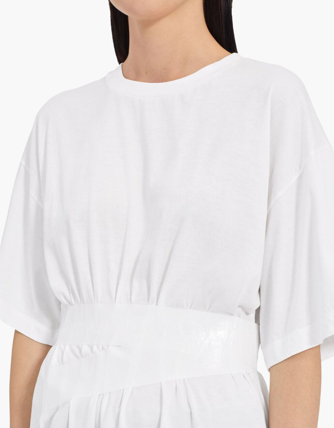 Camiseta con cinta MM6