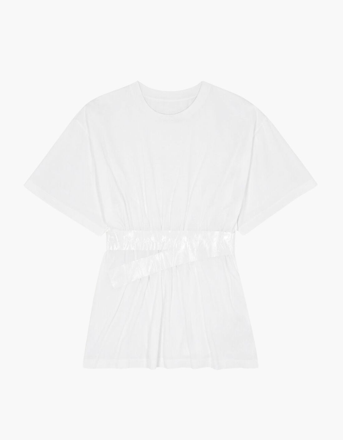 Camiseta con cinta MM6