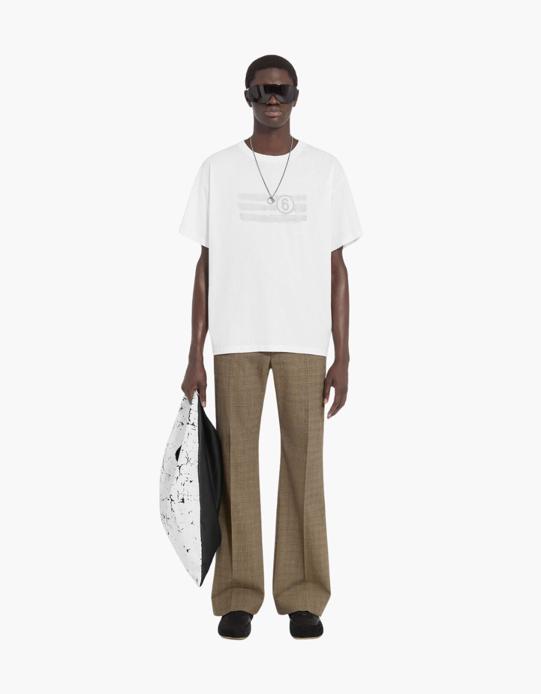 T-shirt « numérique » MM6