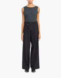 Pantalón traje cremallera cruzada MM6