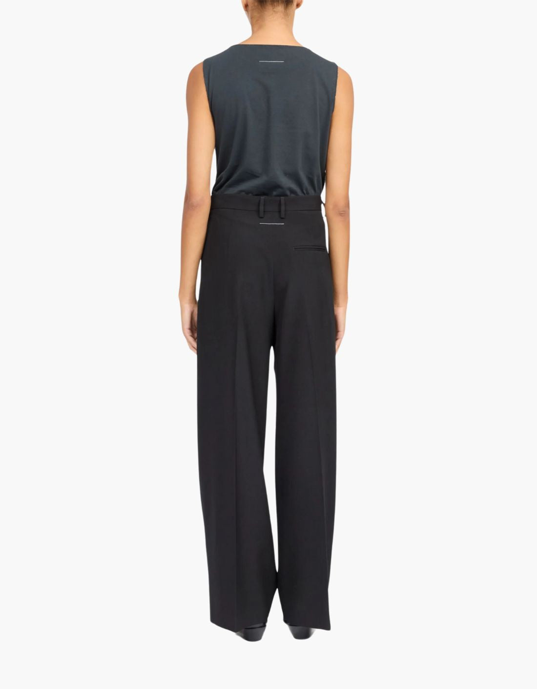 Pantalón traje cremallera cruzada MM6 – vista 4