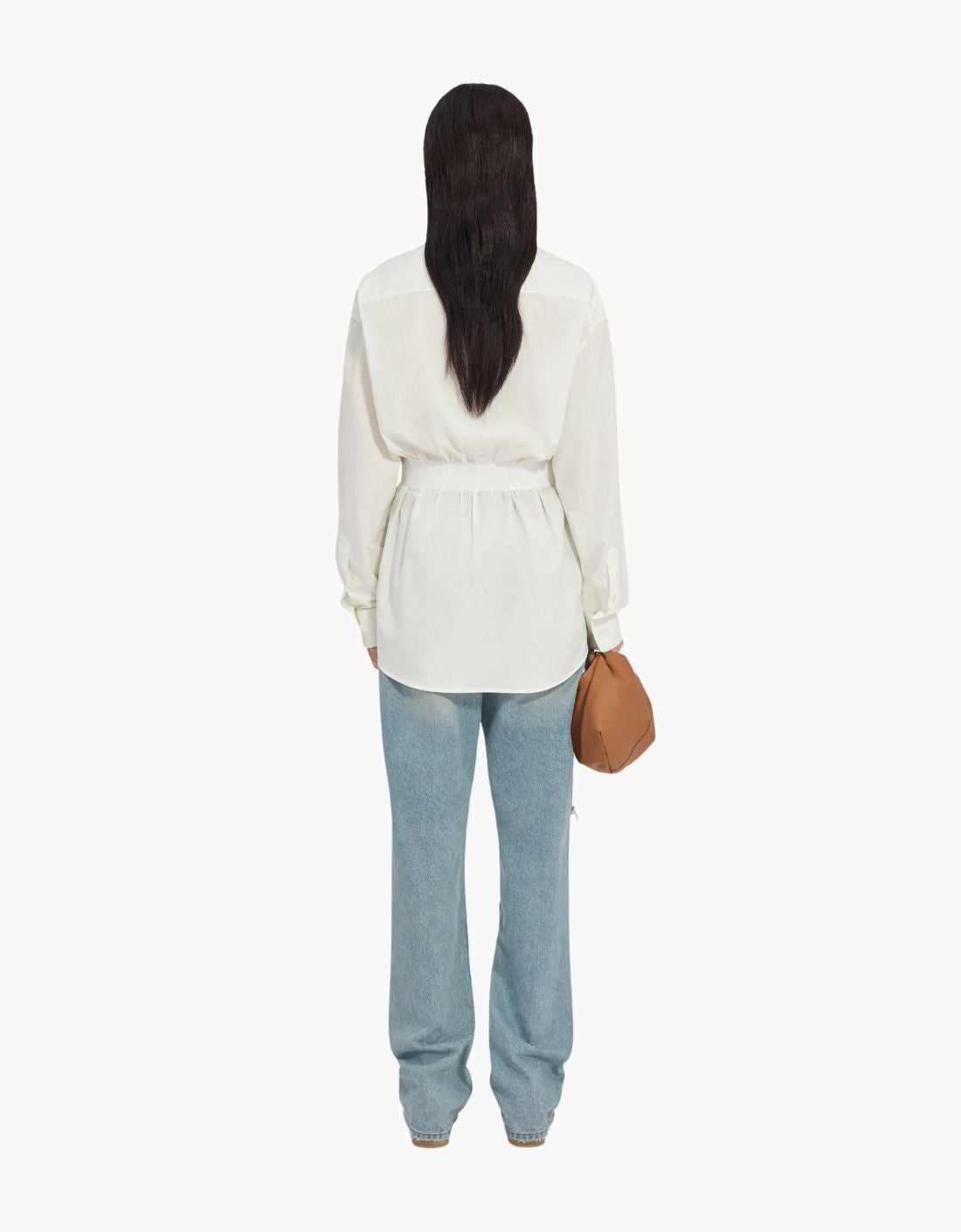 Camisa con cinta MM6