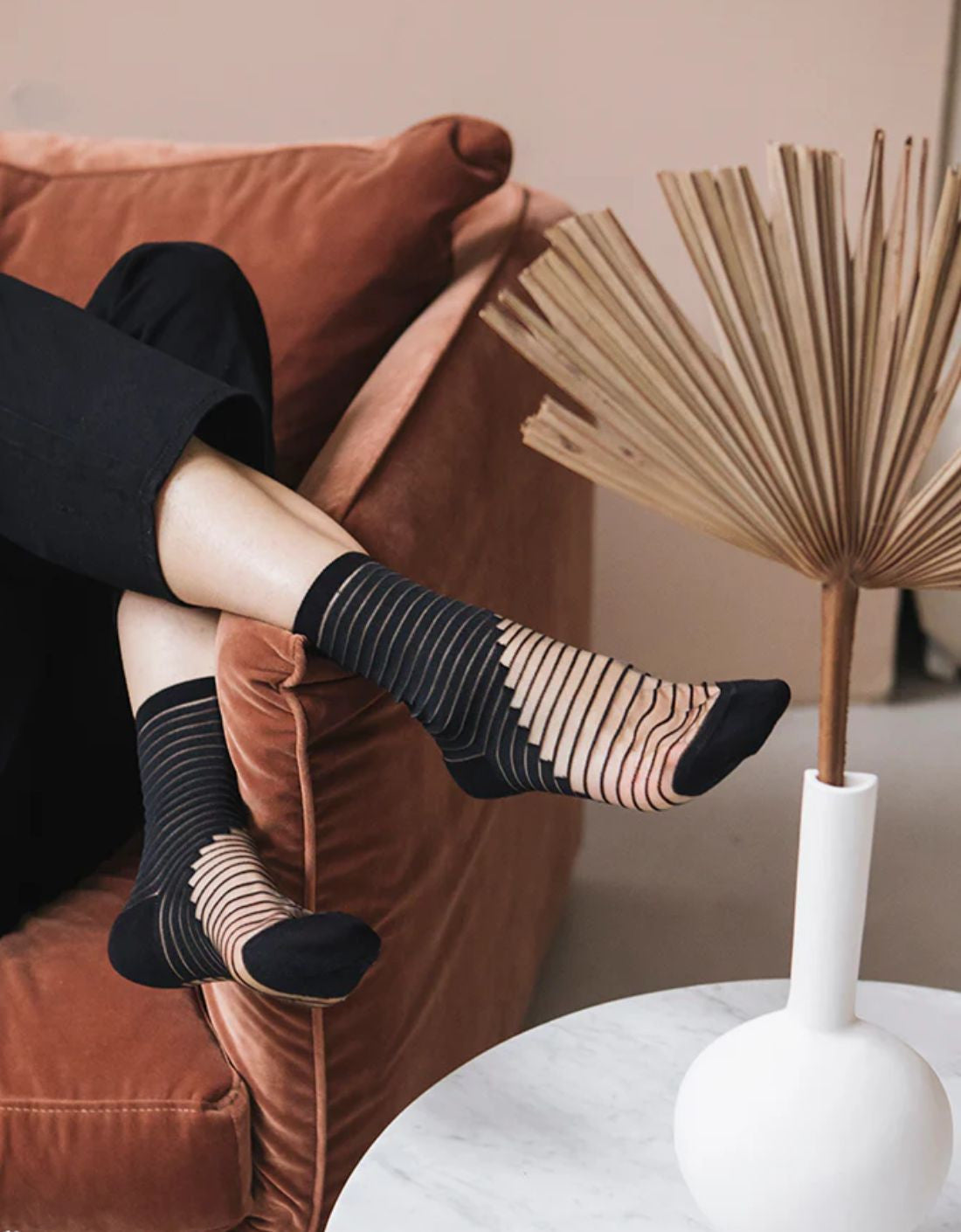 Calcetines "Shibuya" - Black – vista 3