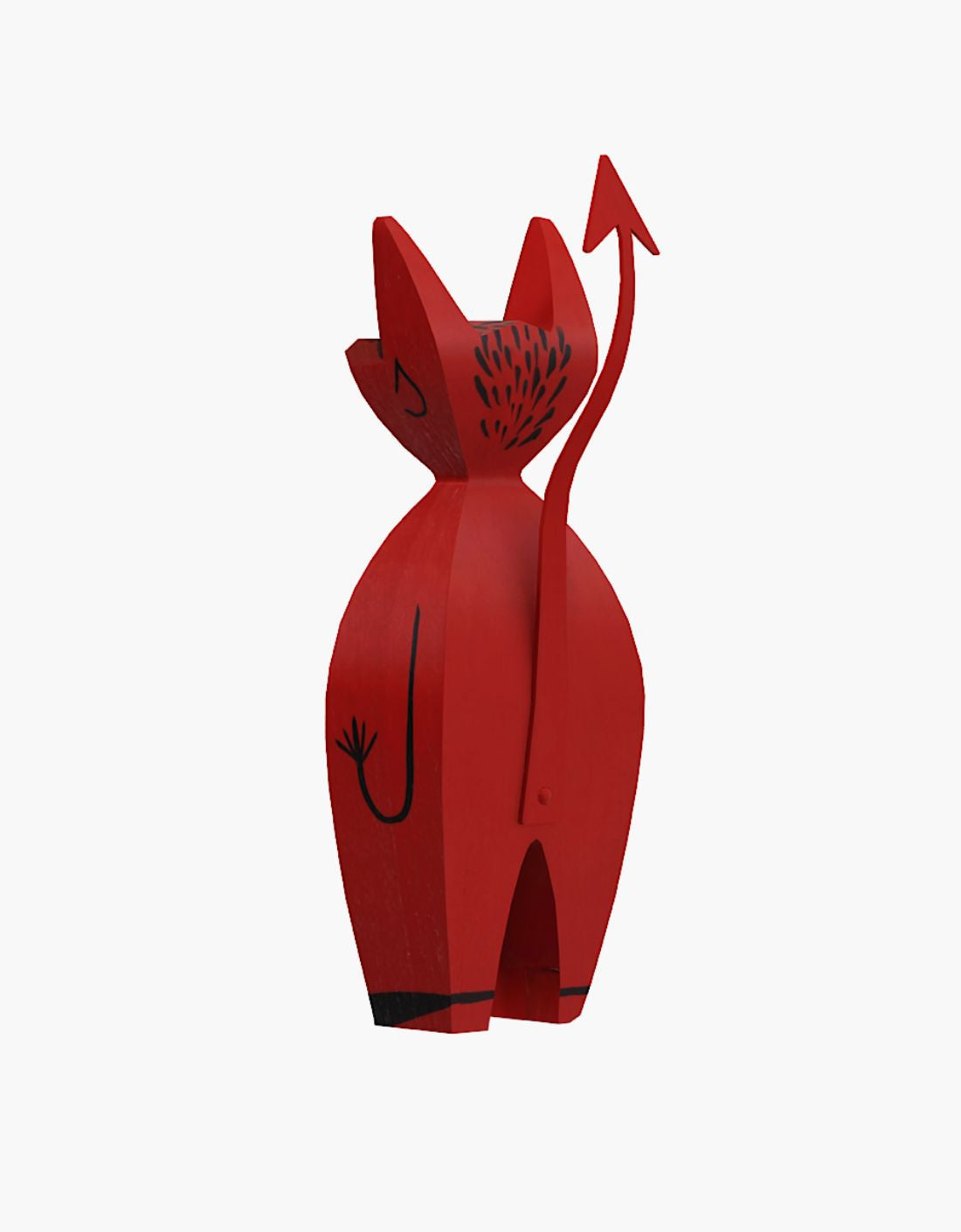 Wooden Doll Little Devil