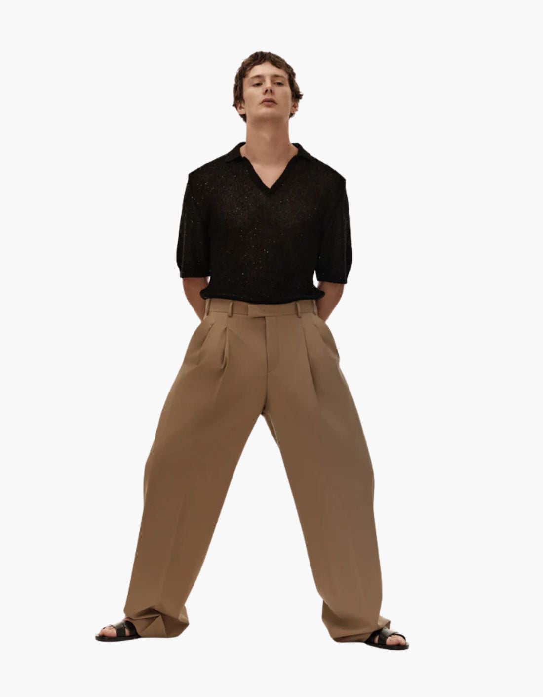 Pantalon pinzas "Lana Fría"