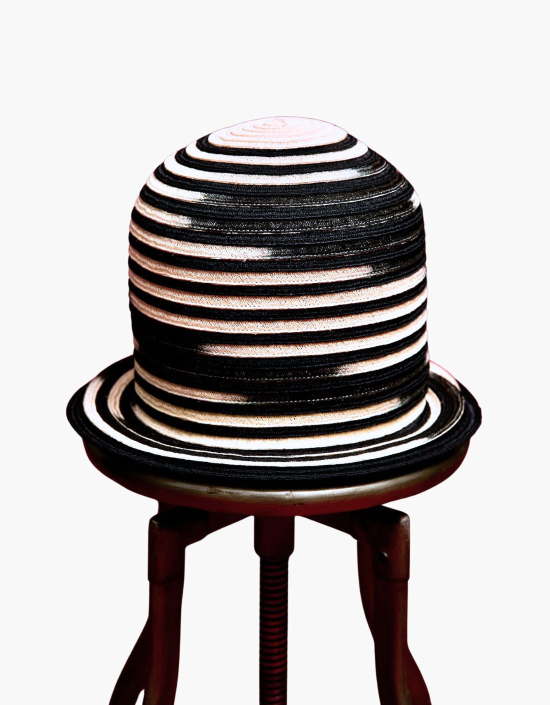 Sombrero "Big Bowler Hat" - Stripes