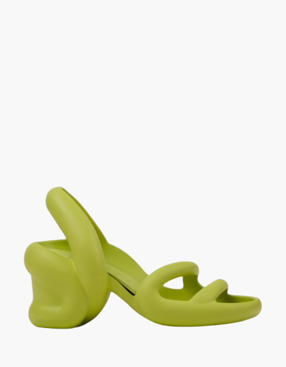 Sandalia Tacón "Kobarah" - Yellow