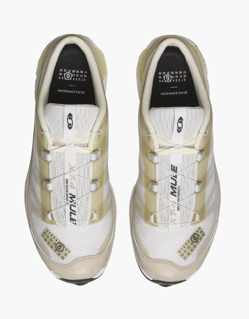 Salomon x MM6 Margiela - Mule XT4 (White / Green Haze / Silver Cloud)