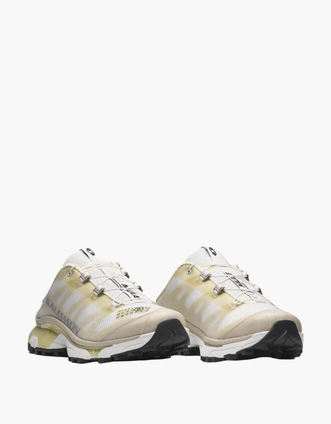 Salomon x MM6 Margiela - Mule XT4  (White / Green Haze / Silver Cloud)