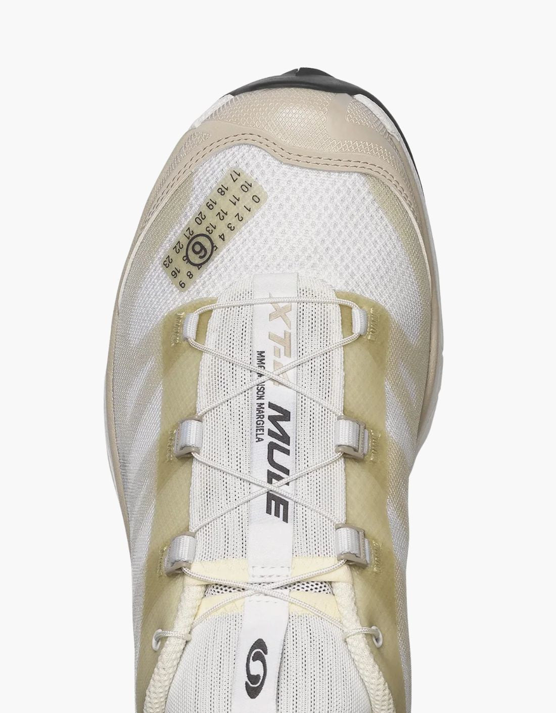 Salomon x MM6 Margiela - Mule XT4  (White / Green Haze / Silver Cloud)