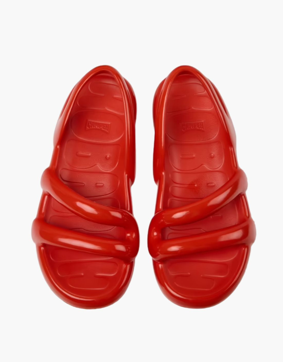 Sandalia Plana "Kobarah" - Rojo