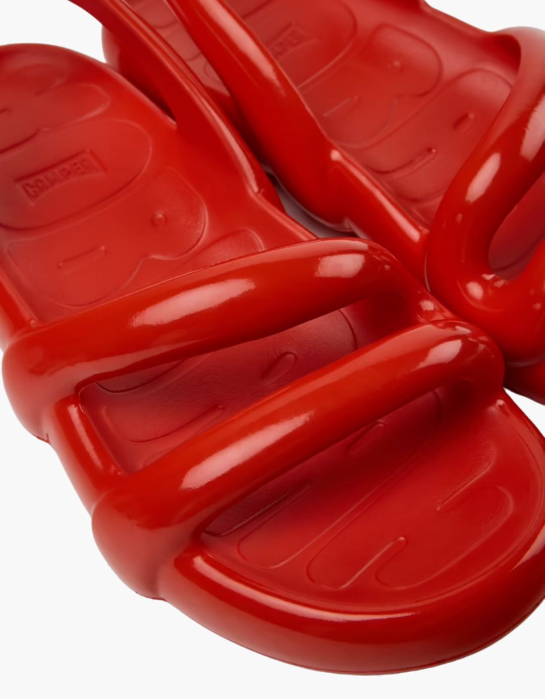 Sandalia Plana "Kobarah" - Rojo