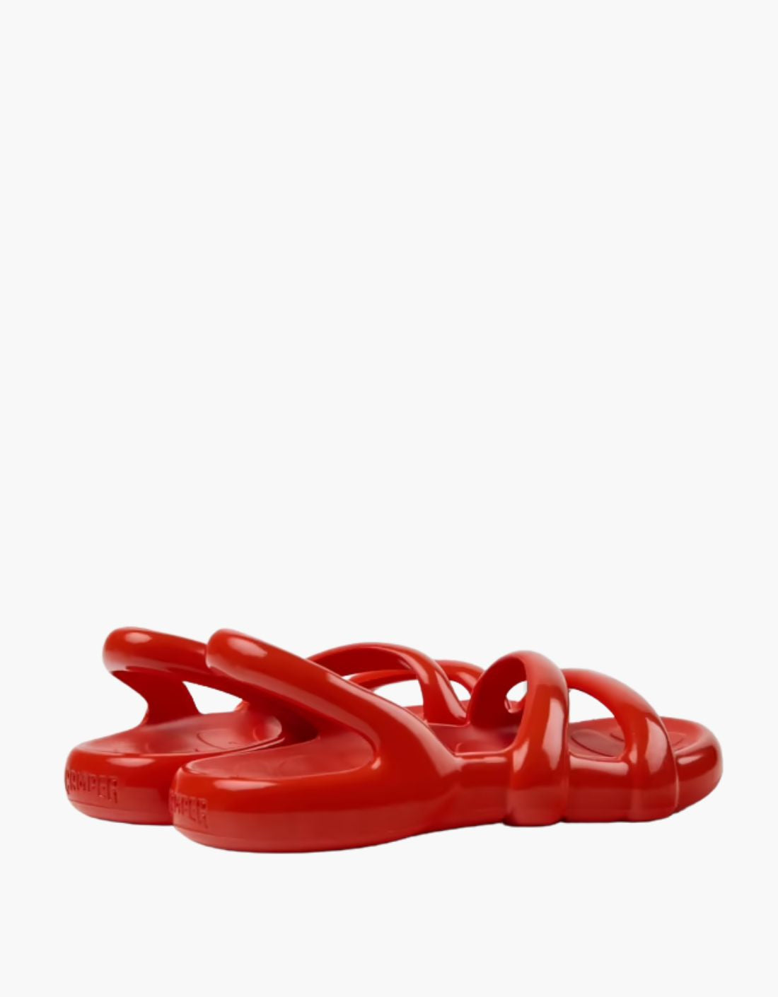 Sandalia Plana "Kobarah" - Rojo