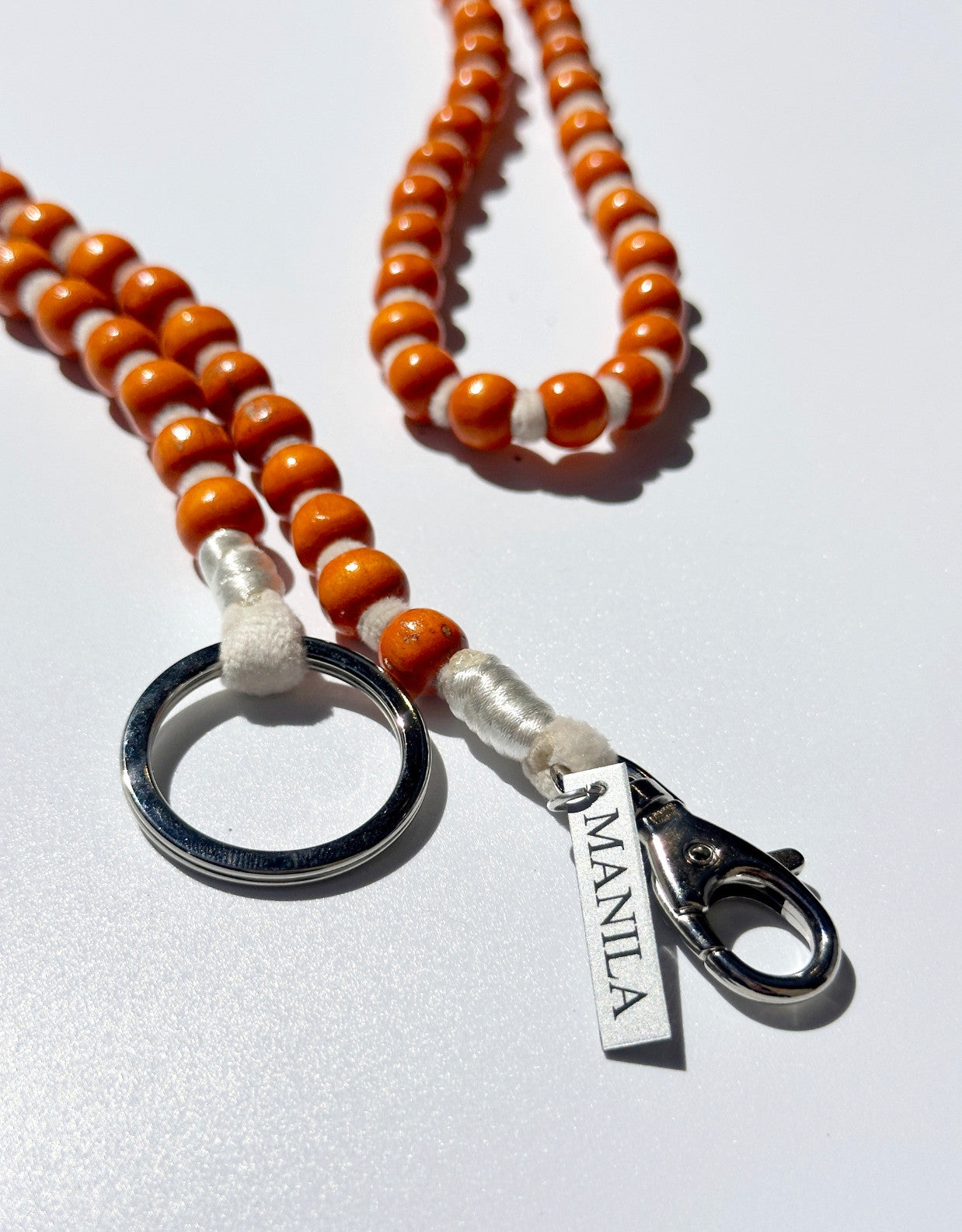 Lanière pour smartphone « Charito » à perles - 125 cm