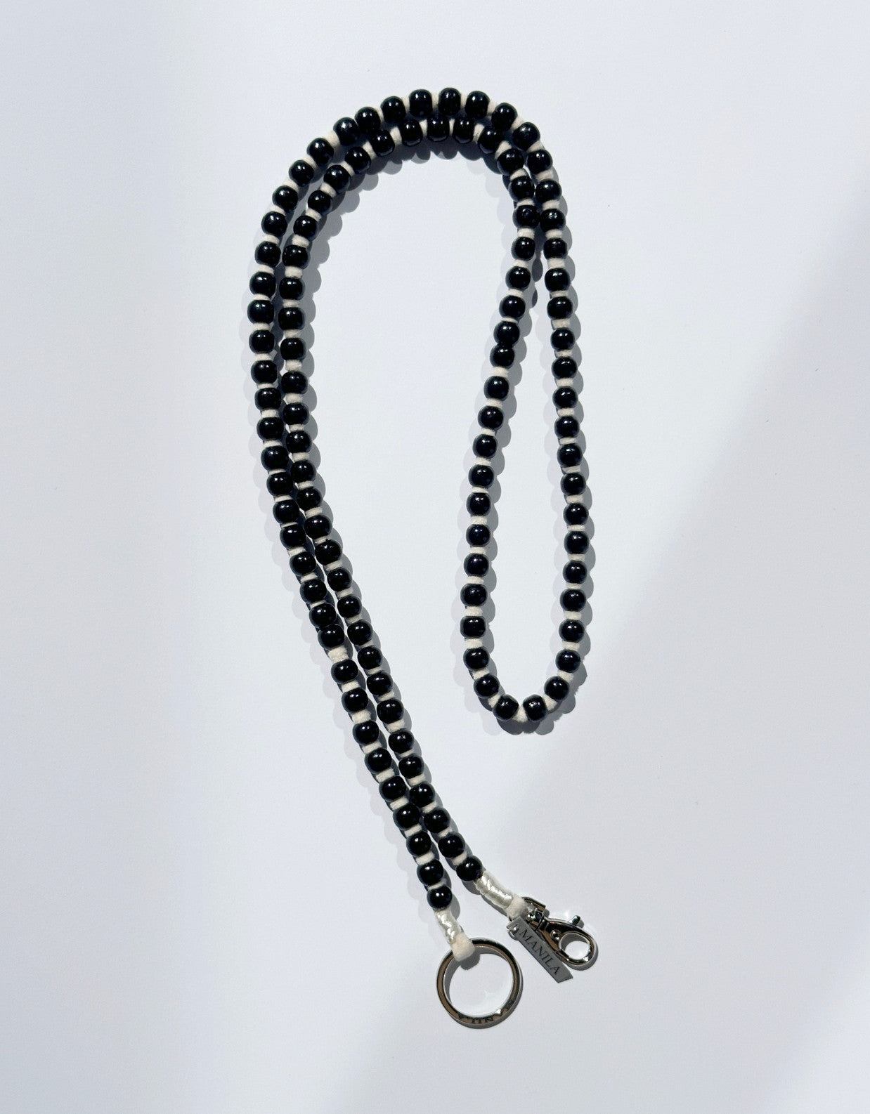 Lanière pour smartphone « Charito » à perles - 125 cm