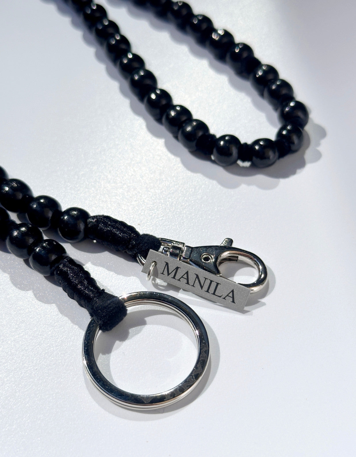 Lanière pour smartphone « Charito » à perles - 125 cm