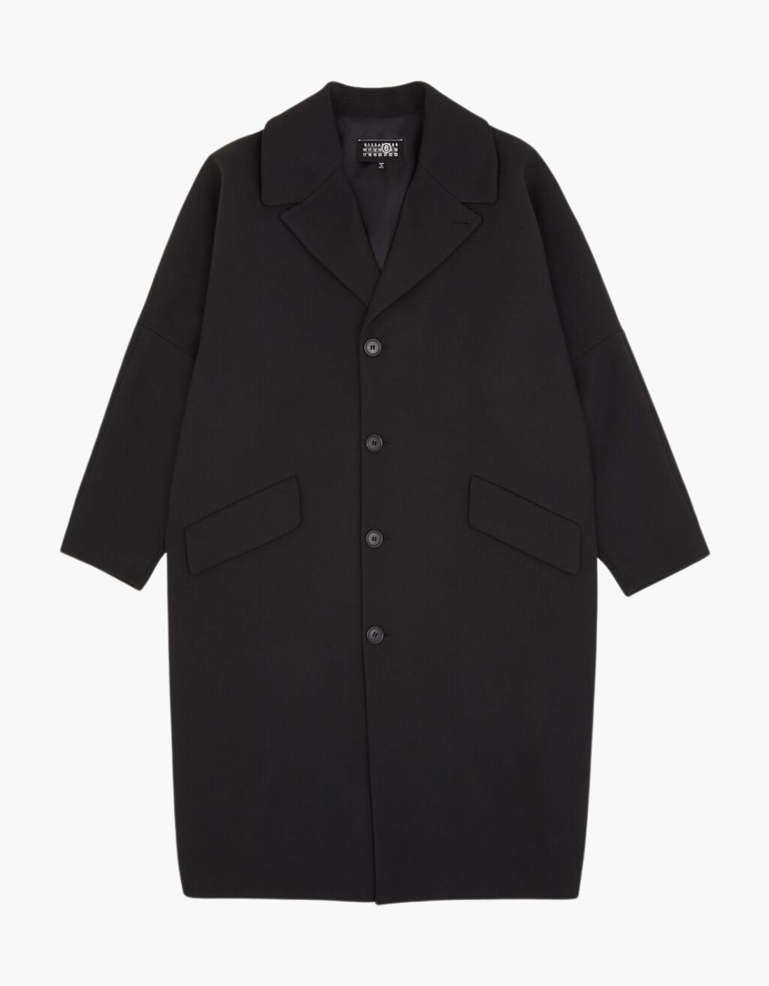 Abrigo de paño con lana - MM6