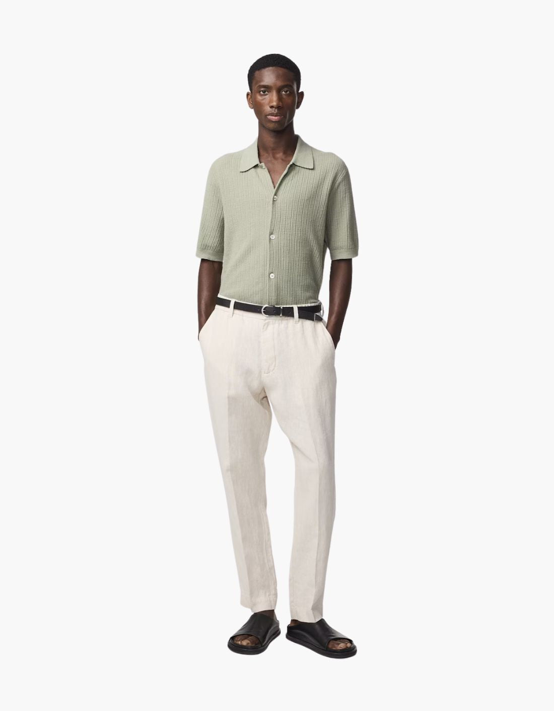 Polo Cardigan "Nolan" – vista 2
