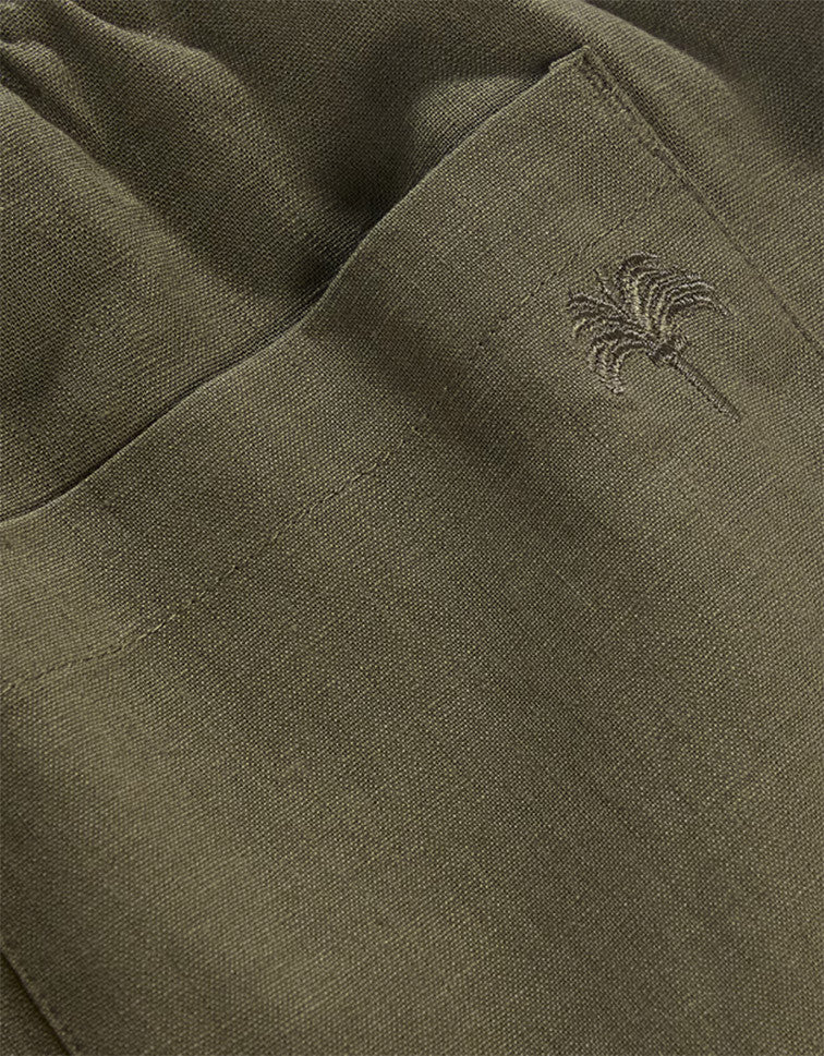 Pantalón Lino Verde