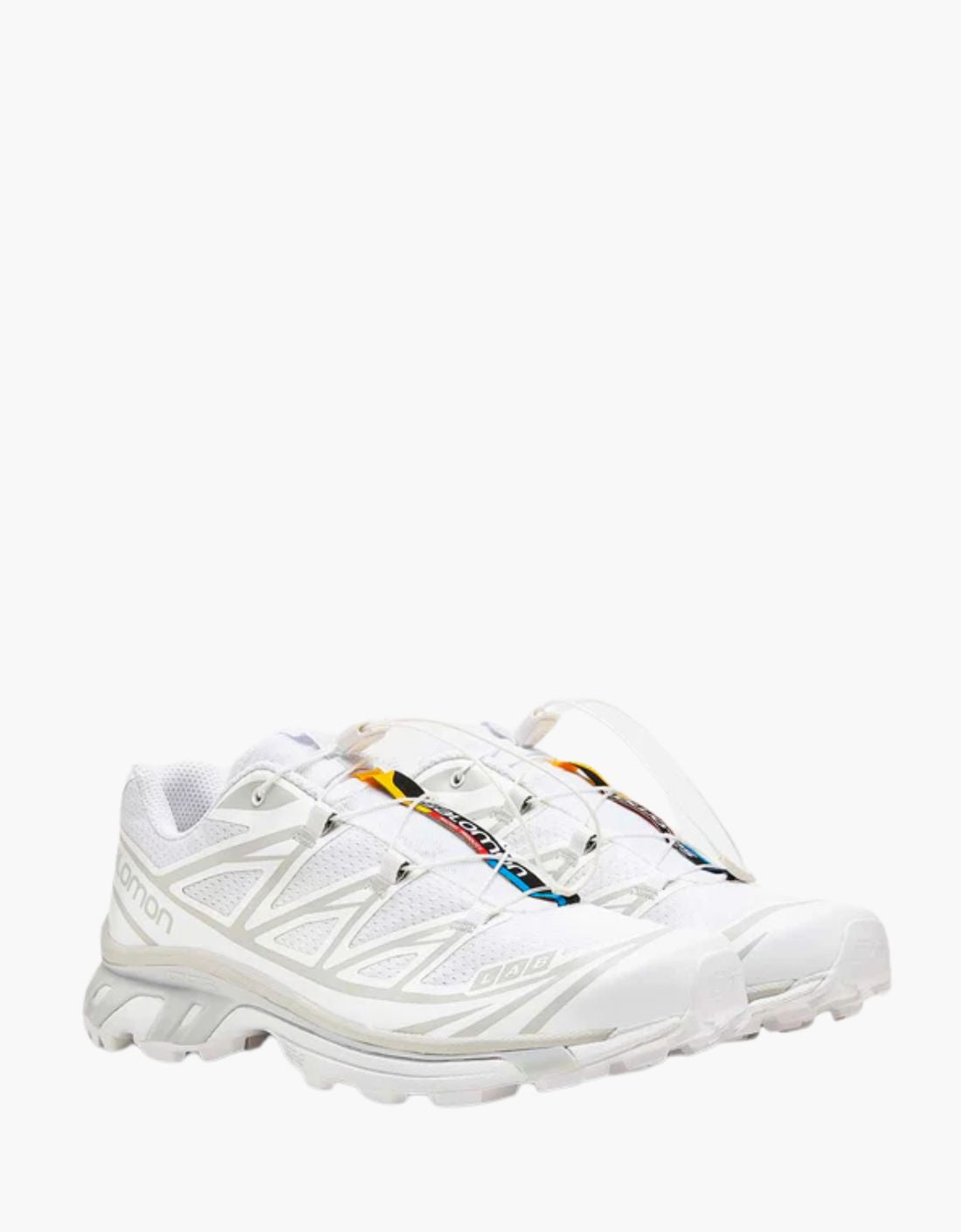 Salomon - XT-6 (White / Lunar Rock) – vista 3