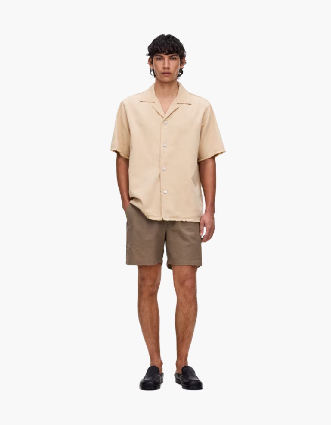 Bermuda "Lino Taupe" – vista principal