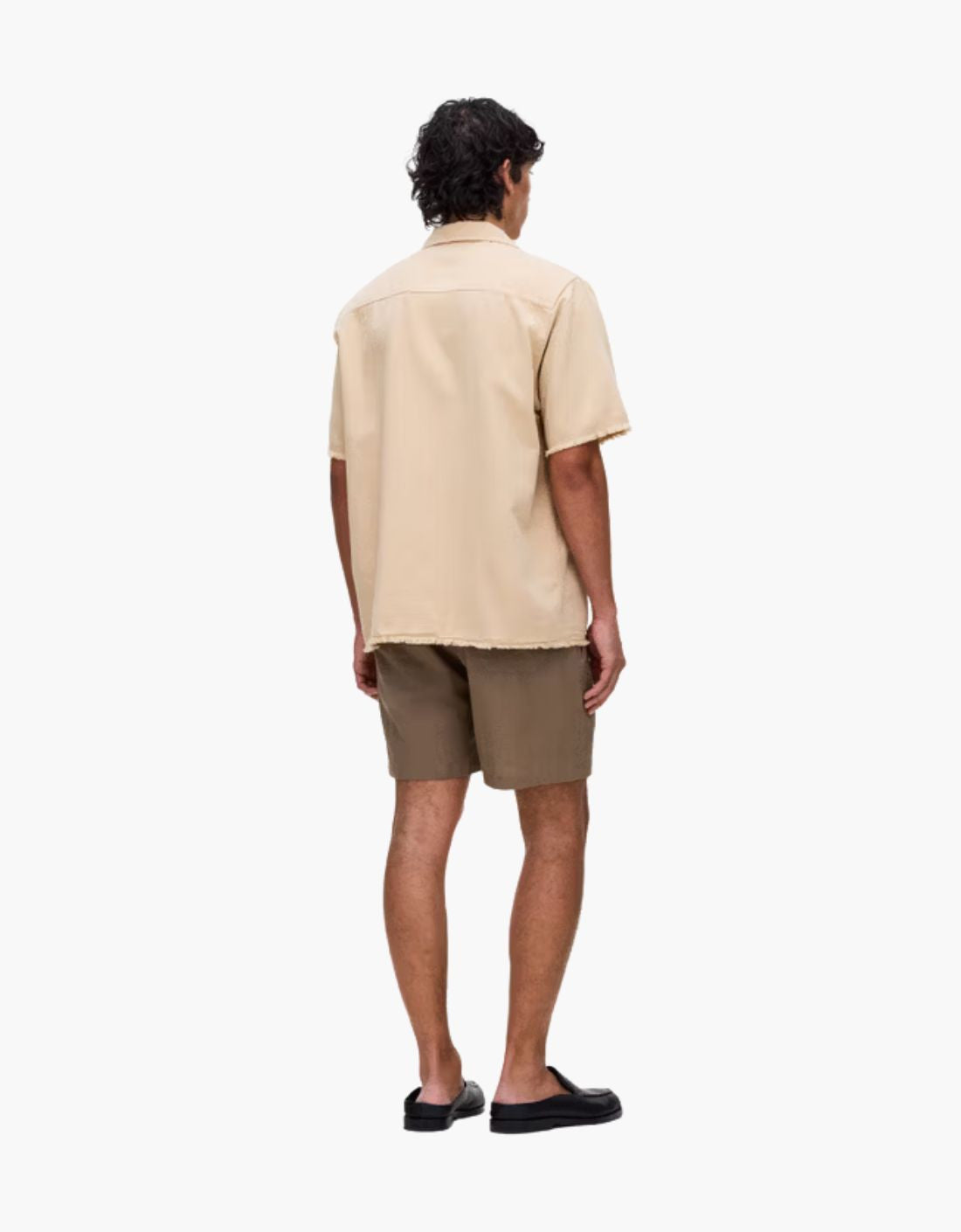 Bermuda "Lino Taupe" – vista 3