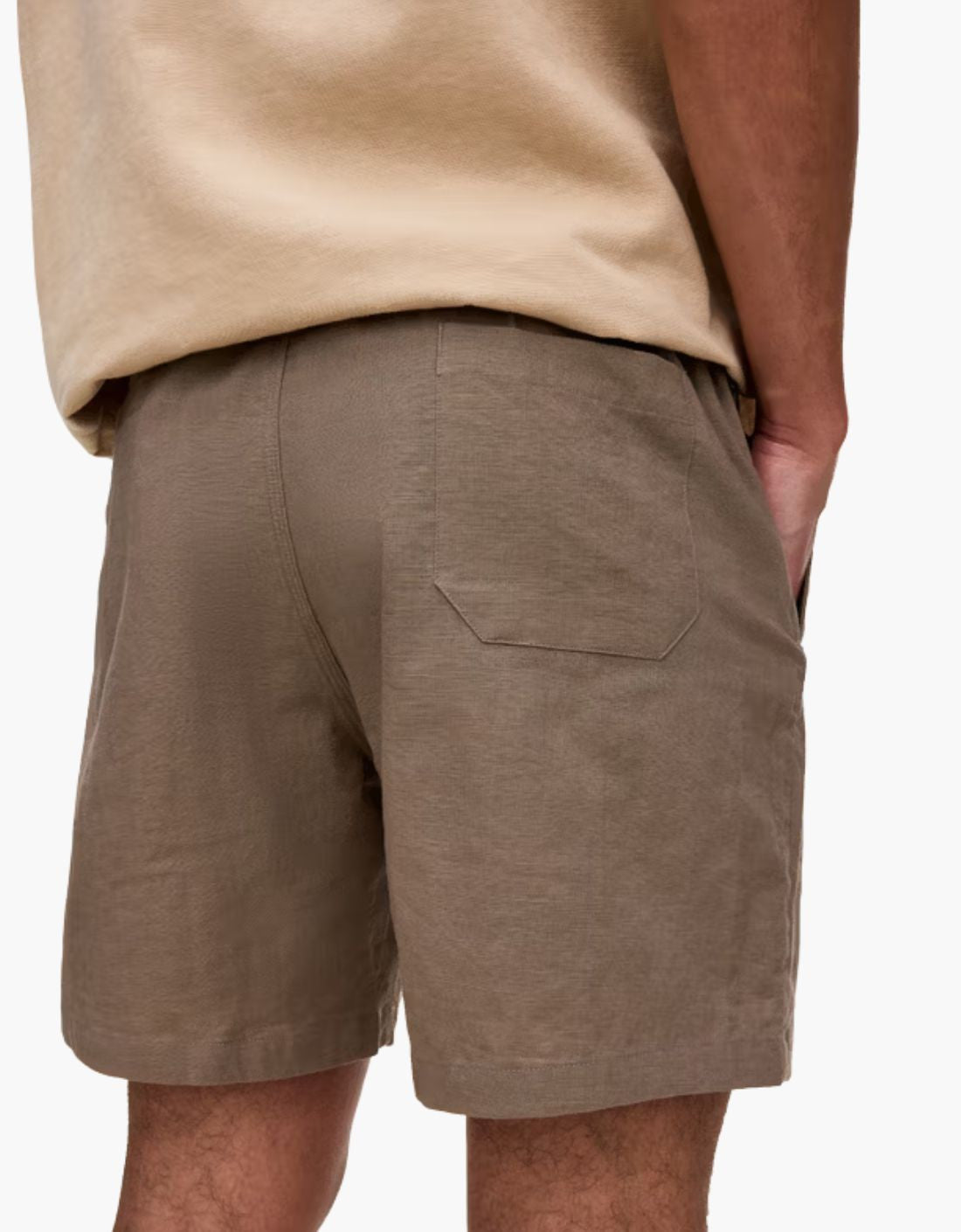 Bermuda "Lino Taupe" – vista 4