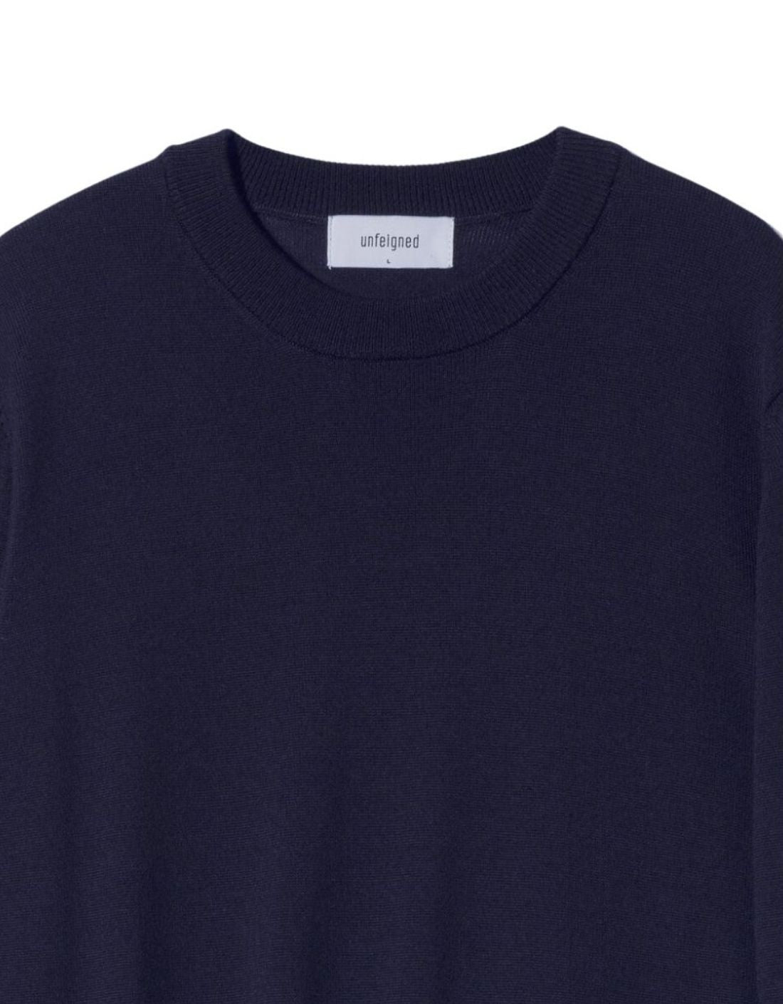 Jersey merino "CREWNECK"
