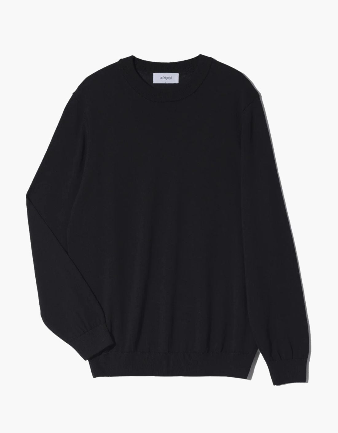 Jersey merino "CREWNECK"