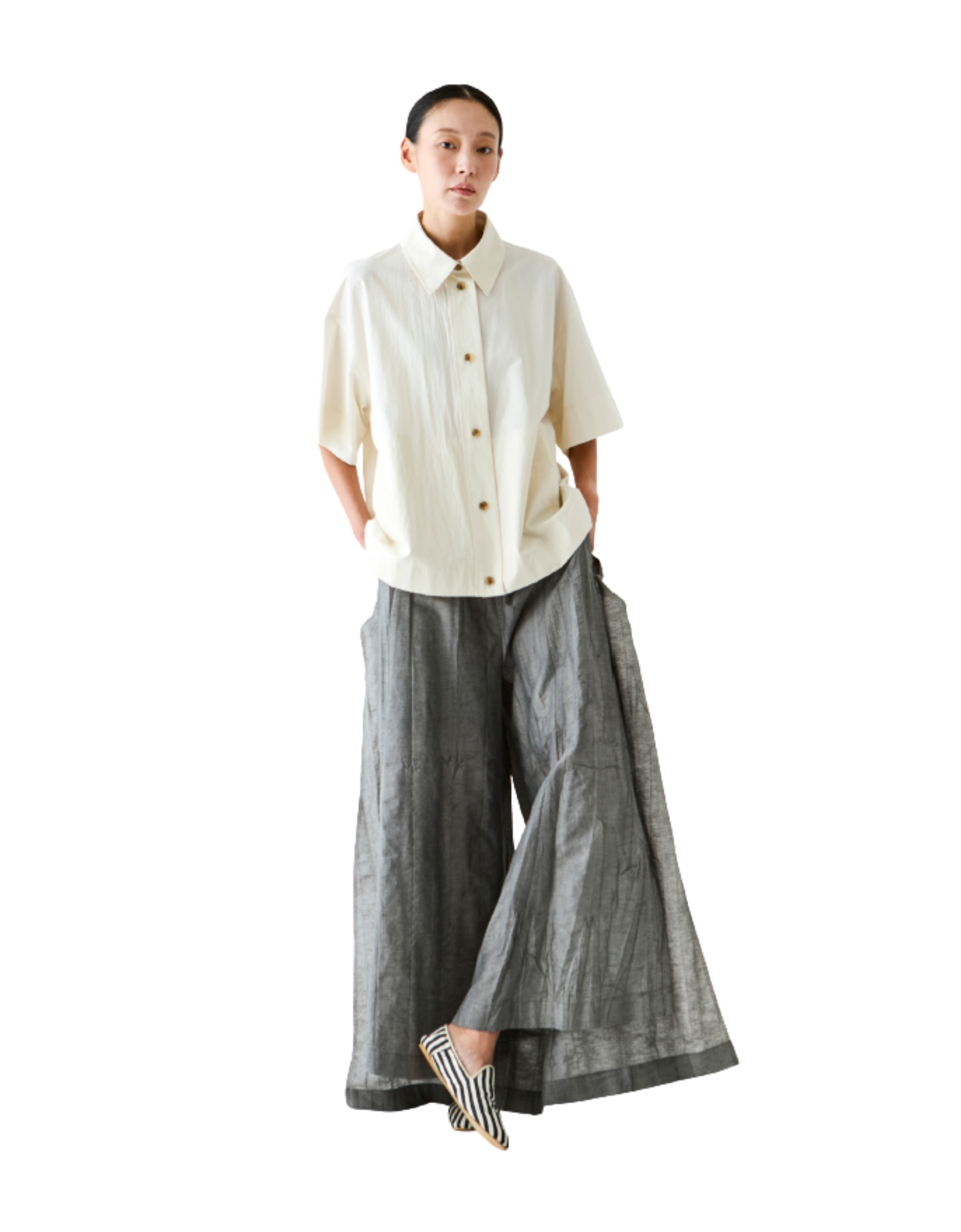 Camisa con pañuelo "Jisoo"