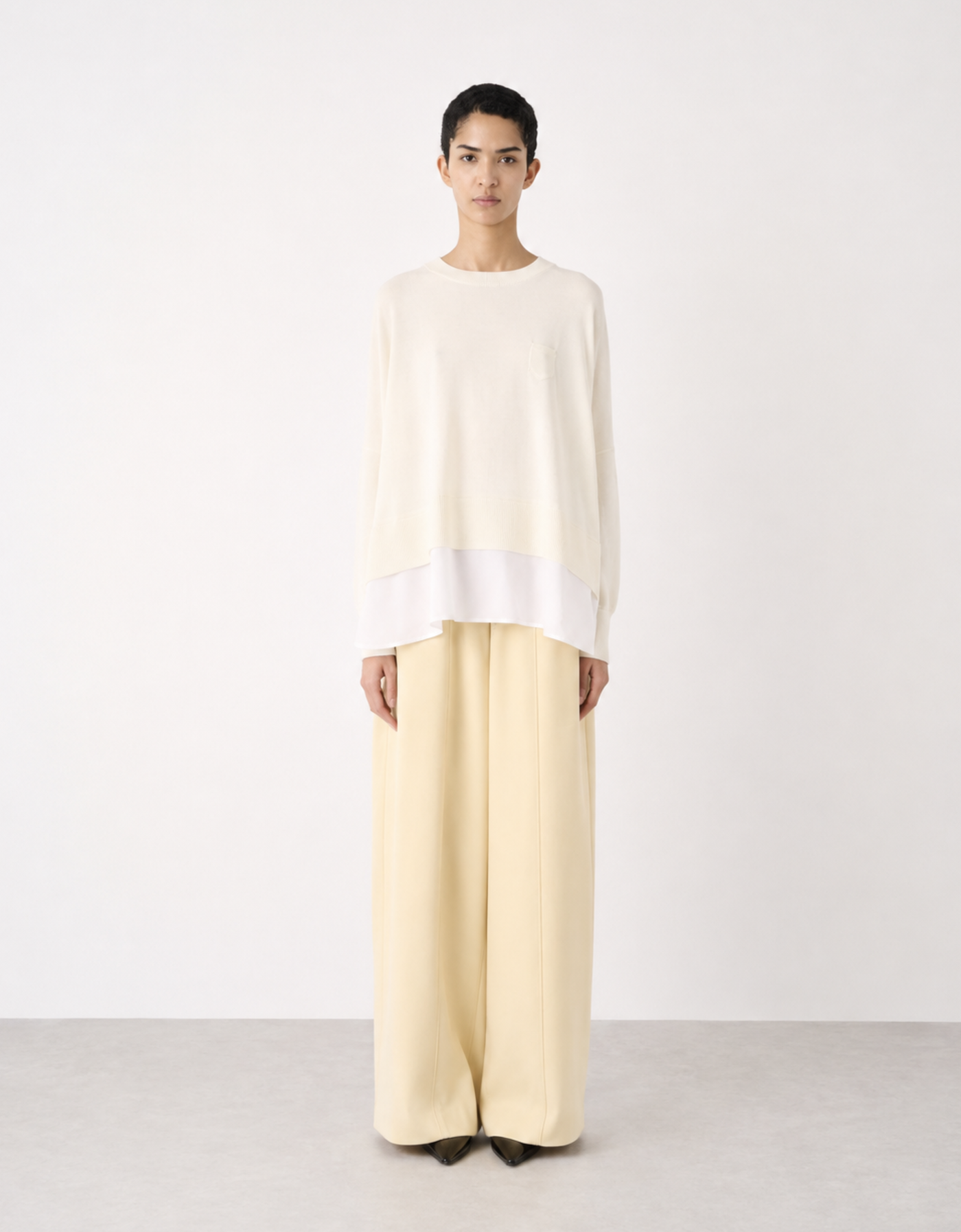Jersey knit mini bolsillo
