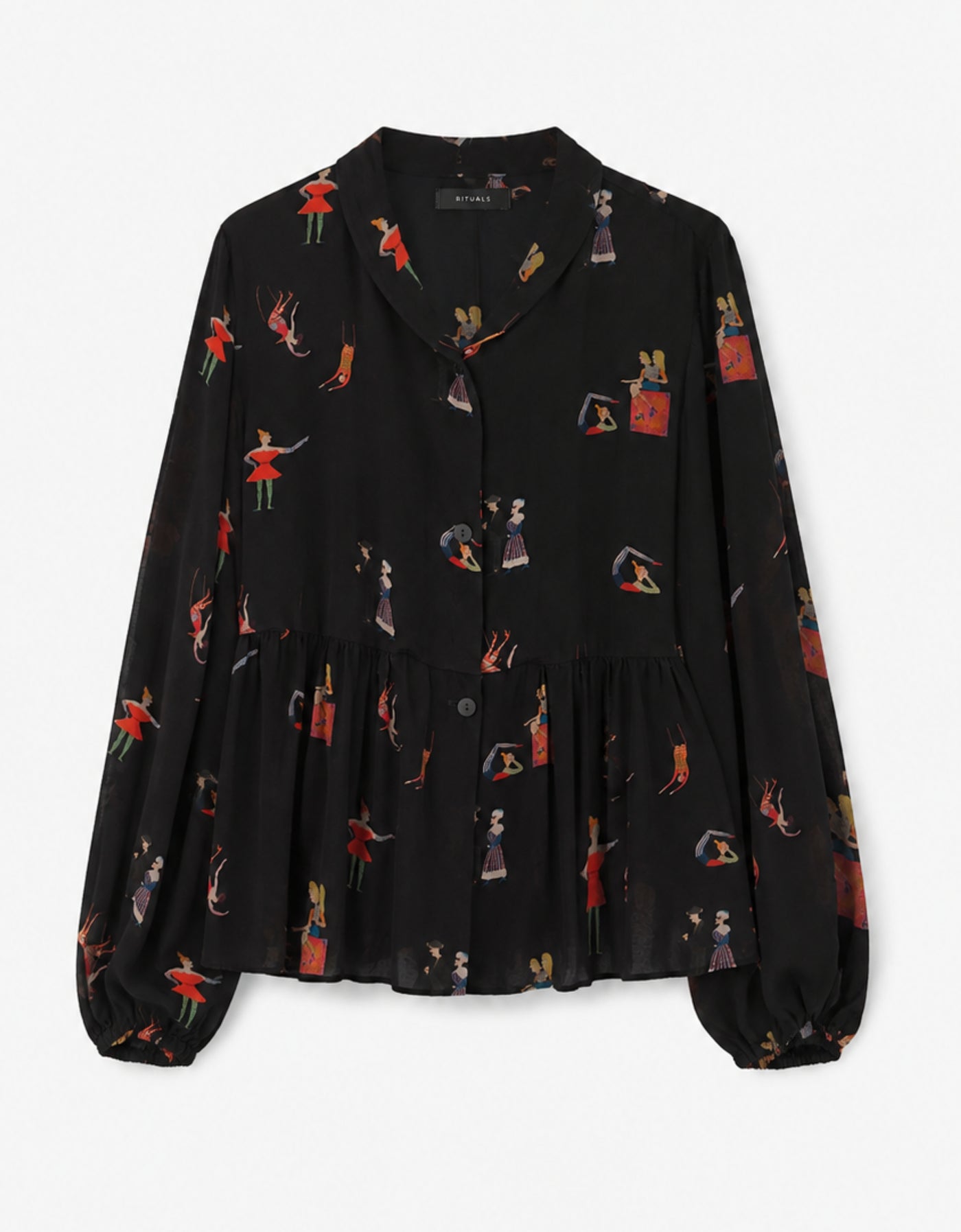 Camisa estampada muñecas "Circus"