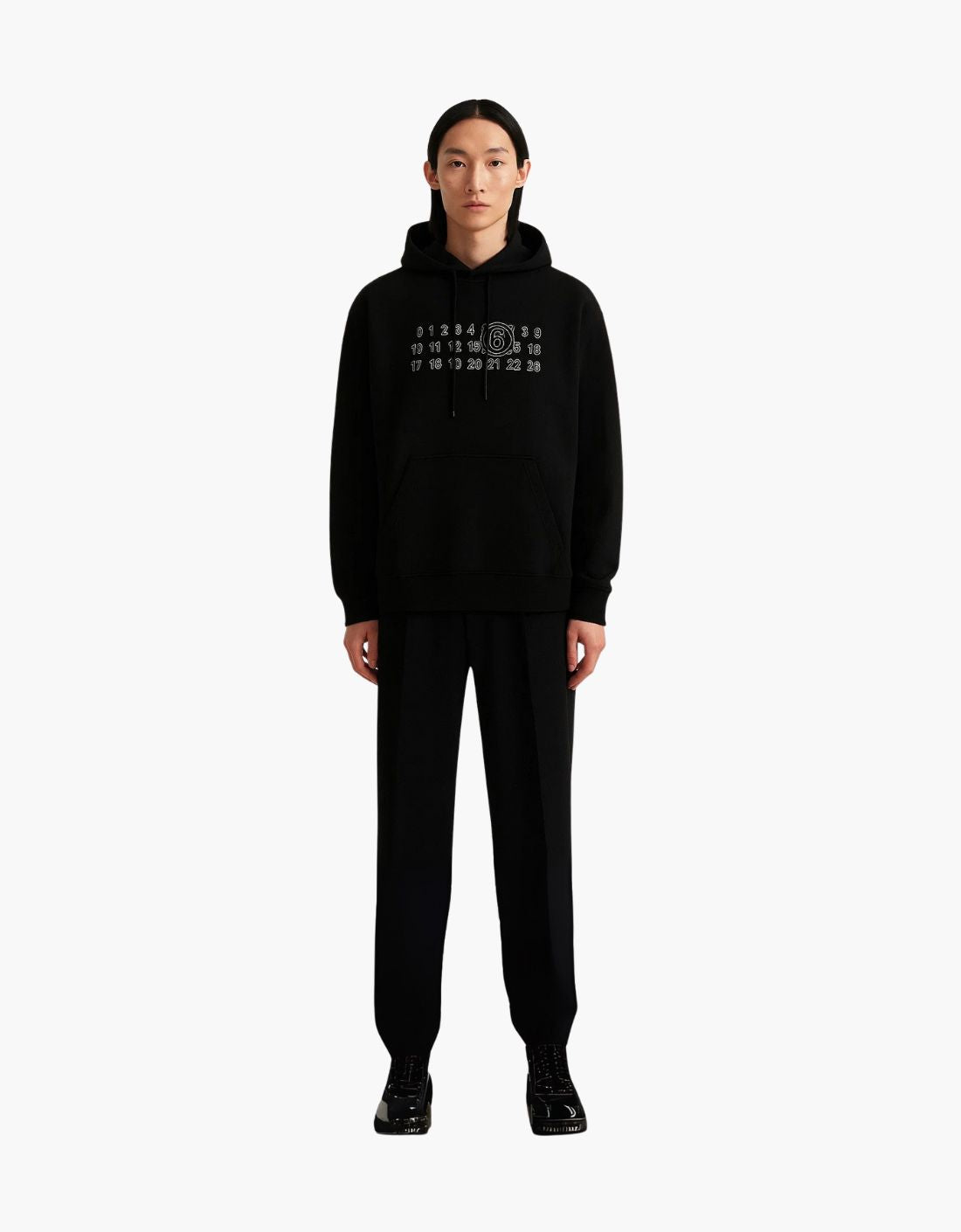 Sweat-shirt en coton « Numérique » - MM6