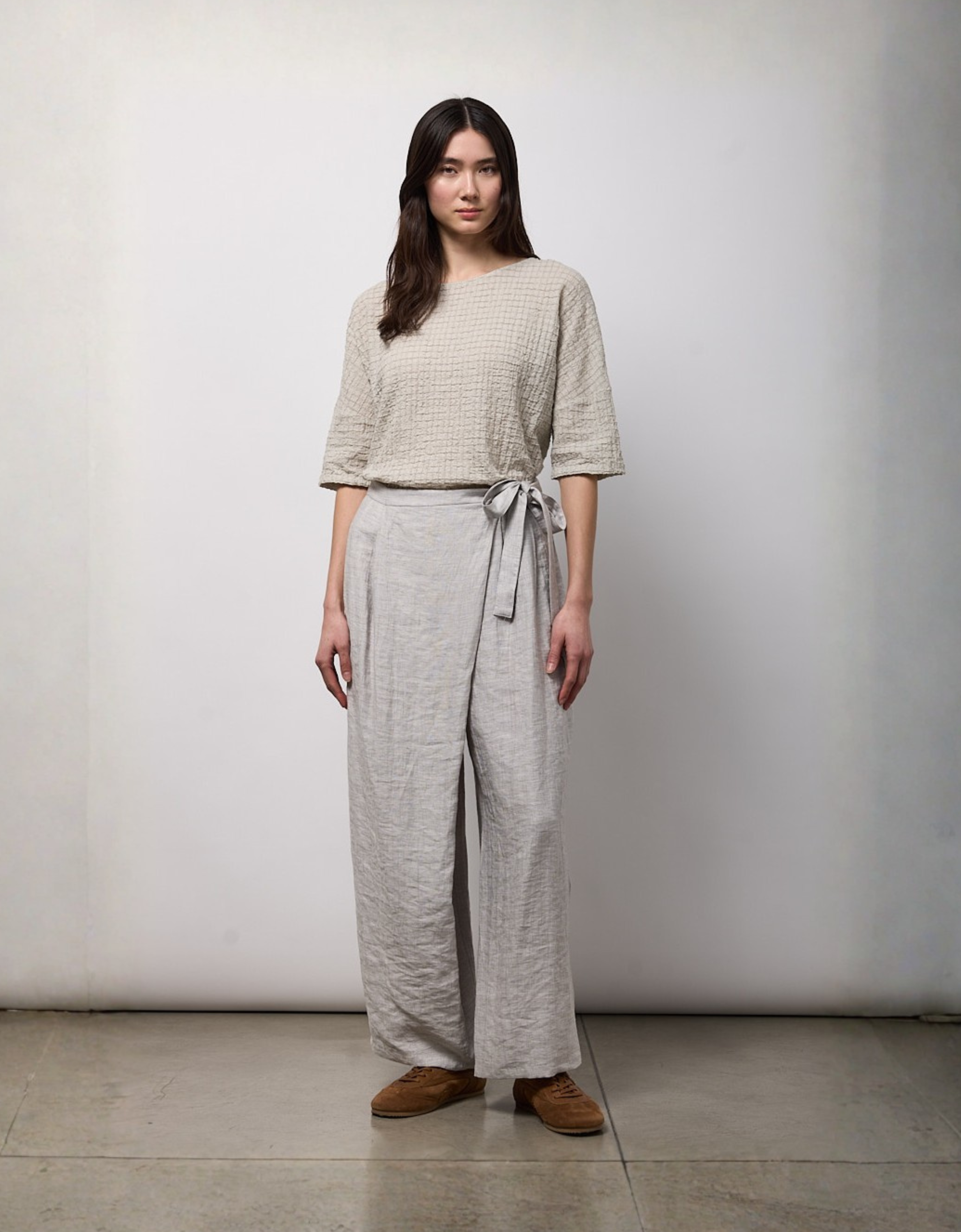 Pantalón cruzado "Panello Shell"