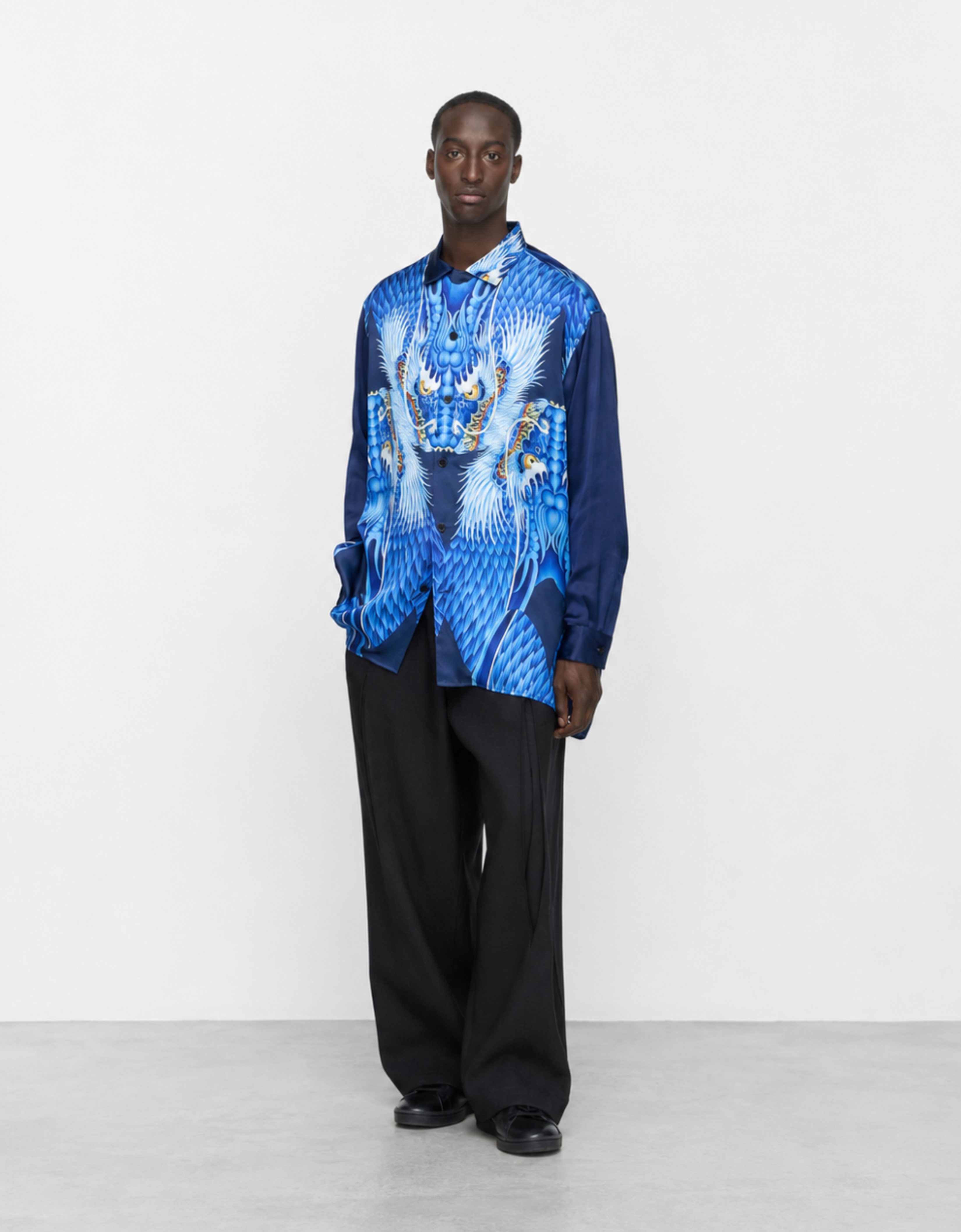 Camisa de seda "Dragon" - Y-3