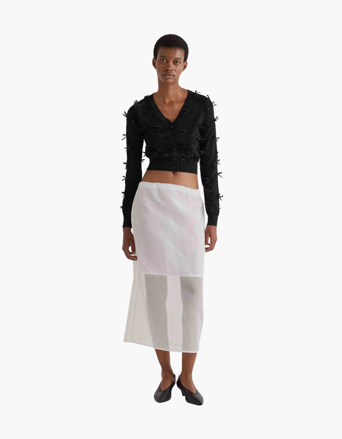 Chaqueta lazos cardigan – vista principal