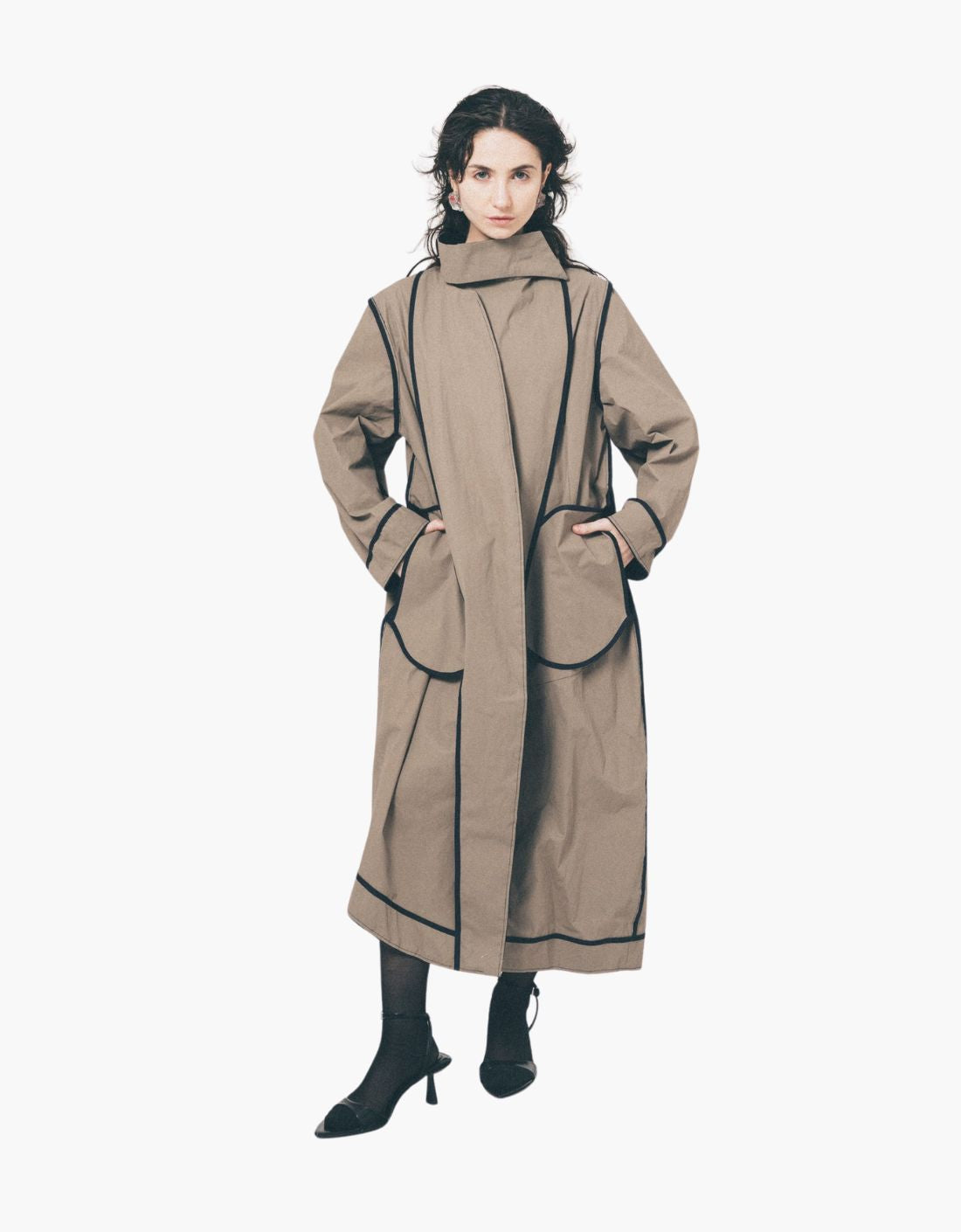 Trench-coat « papier » 
