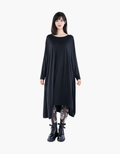 Túnica oversize en jersey fluido