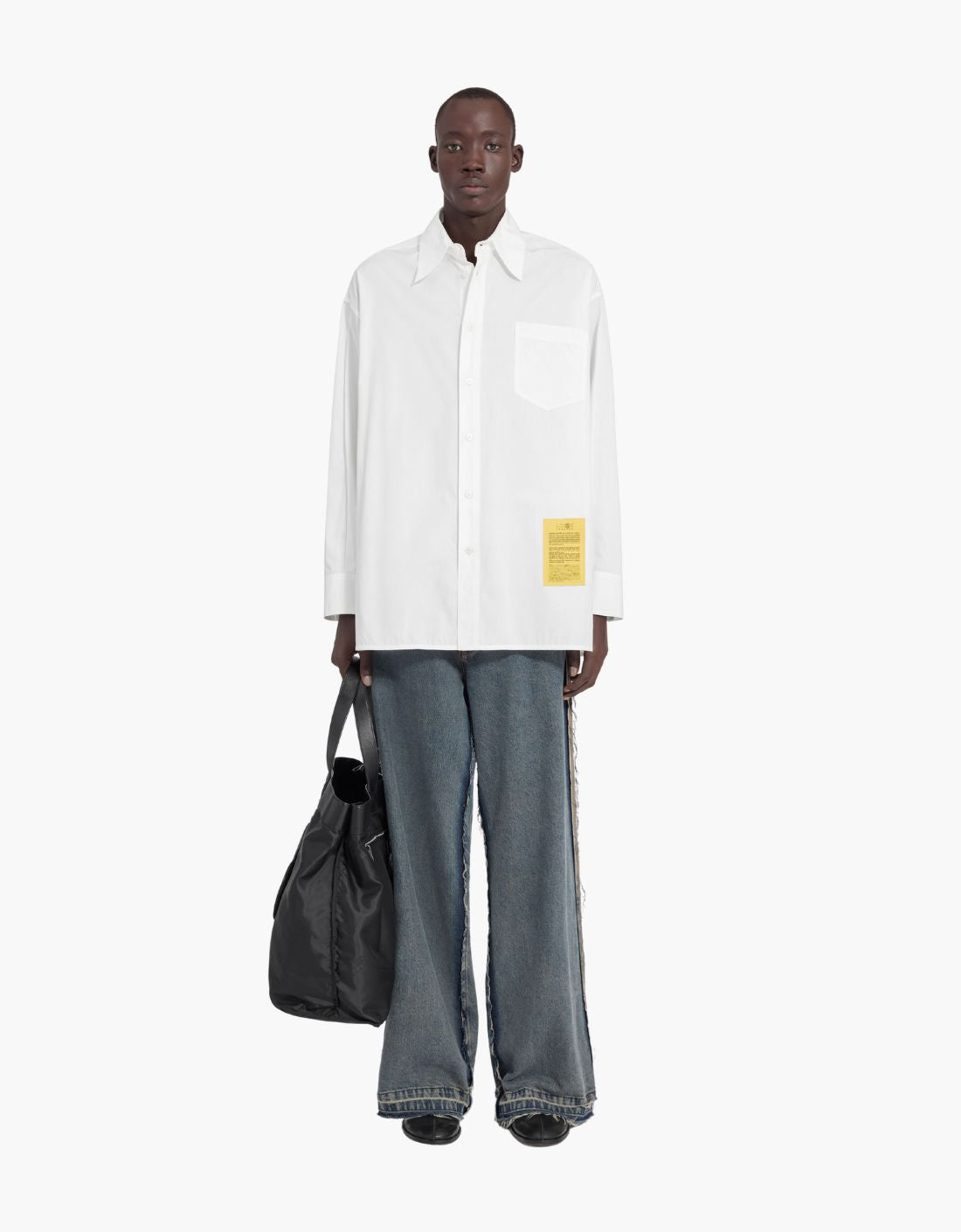 Camisa oversize "Yellow Label" - MM6 – vista principal